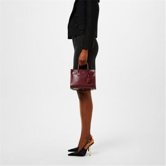 SAINT LAURENT Nano Day Bag Women Top Handle Bags Dark Bordeaux for sale