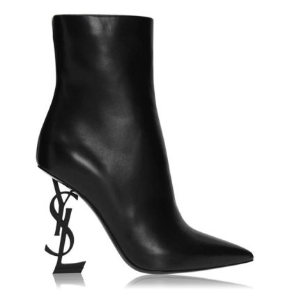 SAINT LAURENT Opyum Booties Women Black 1000  for sale