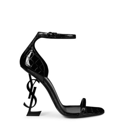 SAINT LAURENT Opyum Heeled Sandals Women Heeled Sandals Black for sale