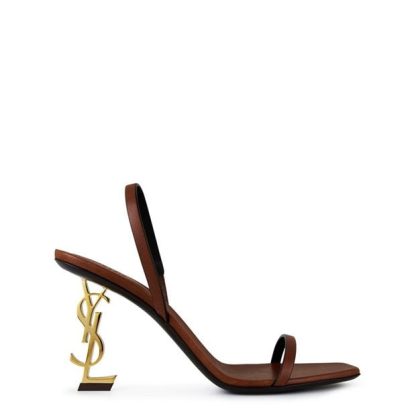 SAINT LAURENT Opyum Slingback 85 Sandals Women Bruciato/Brcito  for sale