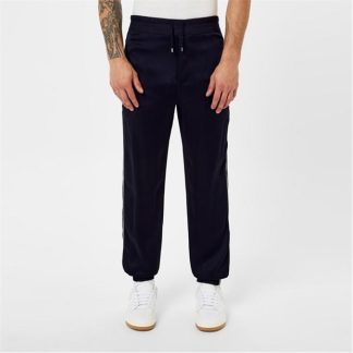 SAINT LAURENT Piped Trim Tracksuit Bottoms Men Marine  for sale