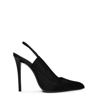 SAINT LAURENT Raven Slingbacks Women Black 1000  for sale