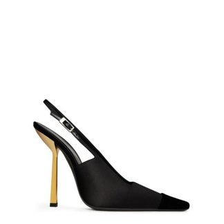 SAINT LAURENT Saint Aston 115 Pump Ld34 Women Black  for sale