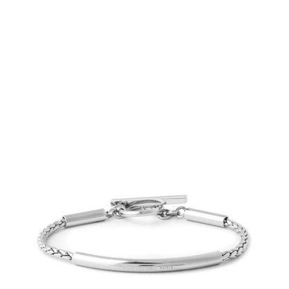 SAINT LAURENT Saint Chain Bracelet Sn42 Unisex Silver  for sale