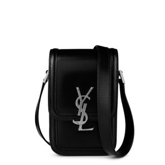 SAINT LAURENT Saint SOLFERINO Small 42 Unisex Black  for sale