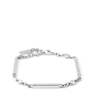 SAINT LAURENT Saint Tube Bracelet Sn42 Unisex Silver  for sale