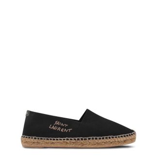 SAINT LAURENT Signature Espadrilles Men Nero 1000  for sale