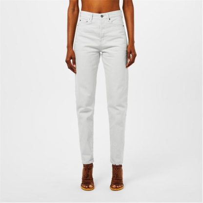 SAINT LAURENT Slim Fit Jeans Women Chalk Wh  for sale