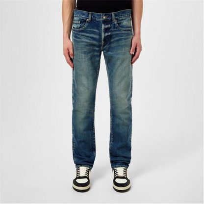 SAINT LAURENT Slim Jeans Men Hydrangea  for sale