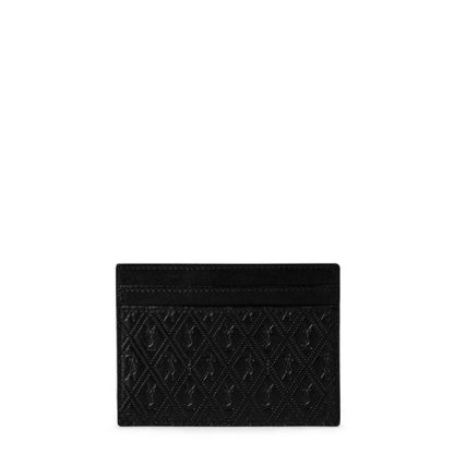 SAINT LAURENT Ysl Embossed Card Holder Unisex Nero  for sale