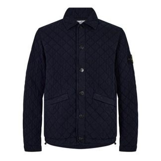 STONE ISLAND 50 Fili Quilted Tc Men Overshirts Navy V0020 for sale