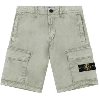 STONE ISLAND Boys Cargo Shorts Kids Cargo Shorts Perla V0161 for sale