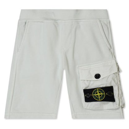 STONE ISLAND Boys Compass Shorts Kids Perla V0061  for sale