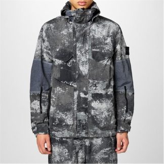 STONE ISLAND Camo Jacket Men Grigio V0060  for sale