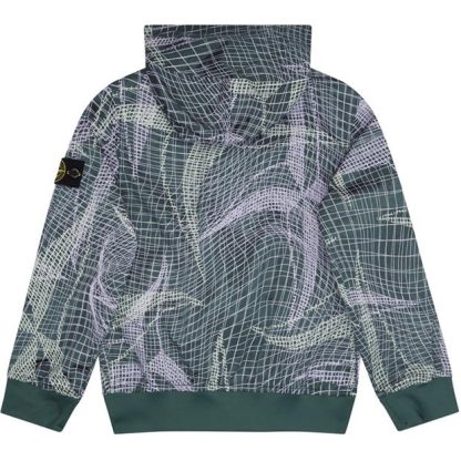 STONE ISLAND Camoulfage Jacket Kids Verde B V0053  for sale