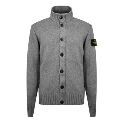 STONE ISLAND Cardigan Button Down Men Cardigans Dust V0M64 for sale