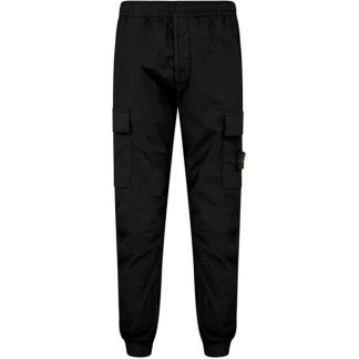 STONE ISLAND Cargo Trousers Men Cargo Trousers Nero A0029 for sale