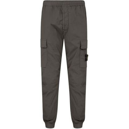 STONE ISLAND Cargo Trousers Men Cargo Trousers Tortora V0092 for sale