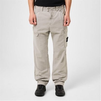 STONE ISLAND Closed Loop Cargo Trousers Men Dust V0064  for sale