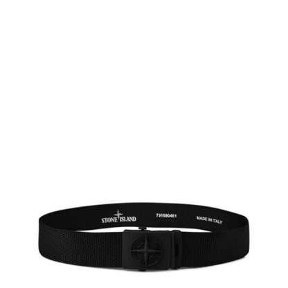 STONE ISLAND Compass Belt Unisex Black V0029  for sale