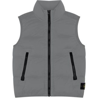 STONE ISLAND Compass Padded Gilet Kids Gilets - Heavyweight Polvere V0064 for sale