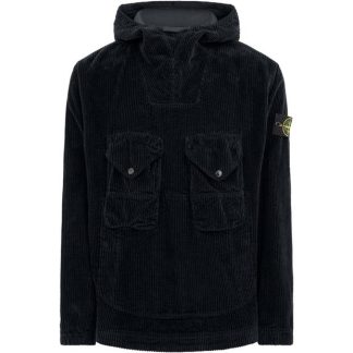 STONE ISLAND Cord Smock Overshirt Men Blue V0020  for sale