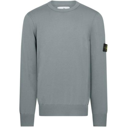 STONE ISLAND Cotton Nylon Knitwear Men Jumpers Cielo V0041 for sale