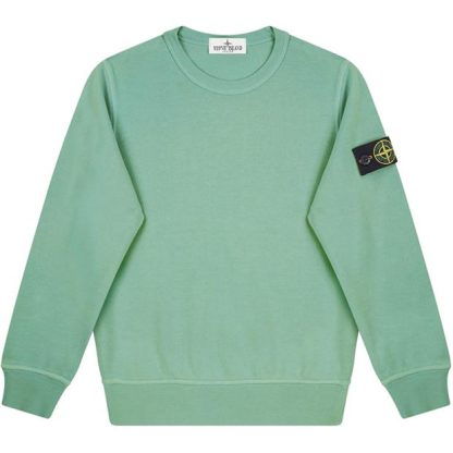 STONE ISLAND Crew Neck Sweatshirt Kids Crew Sweaters Vd Chro V0052 for sale