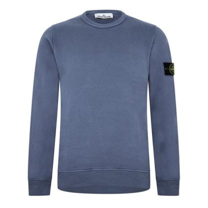 STONE ISLAND Crew Neck Sweatshirt Men Crew Sweaters Carta Zuc V0046 for sale