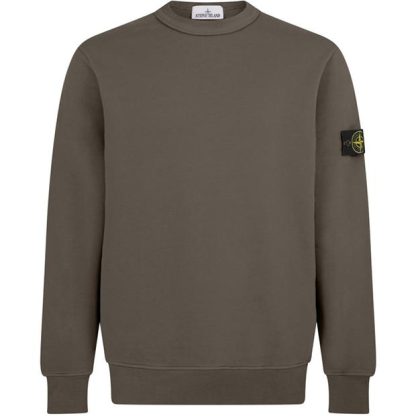 STONE ISLAND Crew Neck Sweatshirt Men Crew Sweaters Noce V0075 for sale