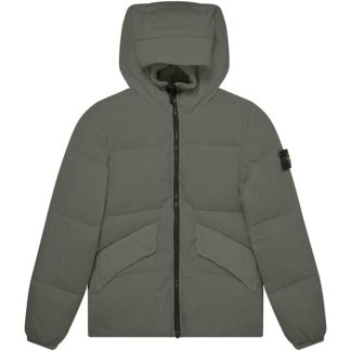 STONE ISLAND Crinkle Reps Jacket Junior Boys Kids Puffer Jackets - Heavyweight Peltro V0063 for sale