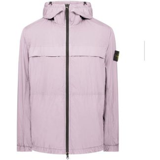 STONE ISLAND Crinkle Reps Jacket Men Rain Jackets Rosa V0080 for sale