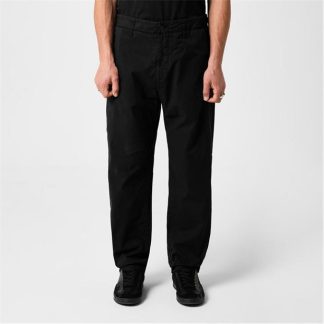 STONE ISLAND Five Pocket Chino Trousers Men Black V0029  for sale