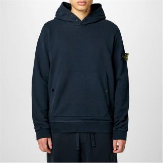 STONE ISLAND Fleece Hoodie Men OTH Hoodies Blue V0020 for sale