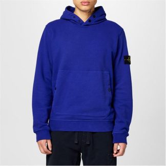 STONE ISLAND Fleece Hoodie Men OTH Hoodies Bluette V0022 for sale