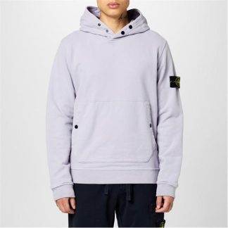 STONE ISLAND Fleece Hoodie Men OTH Hoodies Lavanda V0047 for sale