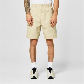 STONE ISLAND Ghost Cargo Bermuda Shorts Men Cargo Shorts Beige V0090 for sale