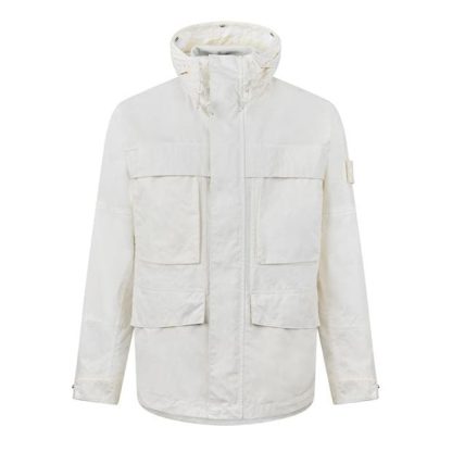 STONE ISLAND Ghost Vent Hd Jacket Men Field Jackets Nat White V0099 for sale