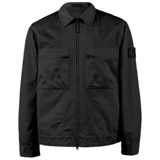 STONE ISLAND Ghost Ventile Jacket Men Overshirts Nero V0029 for sale