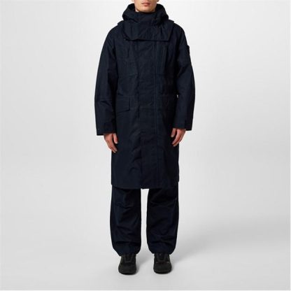 STONE ISLAND Ghost Ventile Long Park Down Men Parka Jackets Navy V0020 for sale