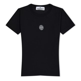 STONE ISLAND Graphic Short Sleeve T-Shirt Junior Kids Nero V0029  for sale