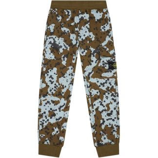 STONE ISLAND Junior All Over Camo Joggers Kids Vrd Mltre V0054  for sale