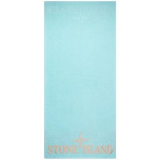 STONE ISLAND Junior Beach Towel Unisex Beach Towels Lgt Grn V0052 for sale