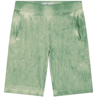 STONE ISLAND Junior Bermuda Shorts Dust Colour Effect Kids Lgt Grn V0052  for sale