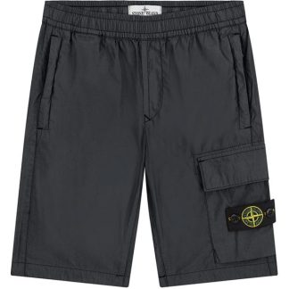 STONE ISLAND Junior Cargo Shorts Kids Cargo Shorts Navy V0020 for sale