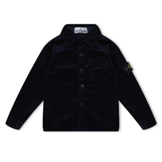 STONE ISLAND Junior Cord Overshirt Kids Overshirts Navy V0020 for sale