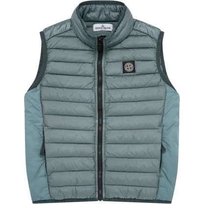 STONE ISLAND Junior Loom Gilet Kids Gilets - Lightweight Cielo V0041 for sale