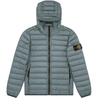 STONE ISLAND Junior Loom Woven Jacket Kids Puffer Jackets - Lightweight Cielo V0041 for sale