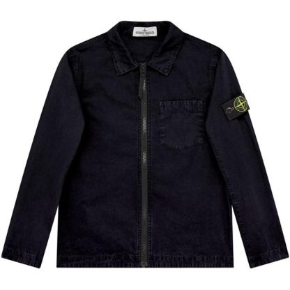 STONE ISLAND Junior Overshirt Kids Overshirts Navy V0120 for sale