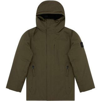 STONE ISLAND Junior Soft Shell Down Jacket Kids Down Jackets Vrd Mltre V0058 for sale